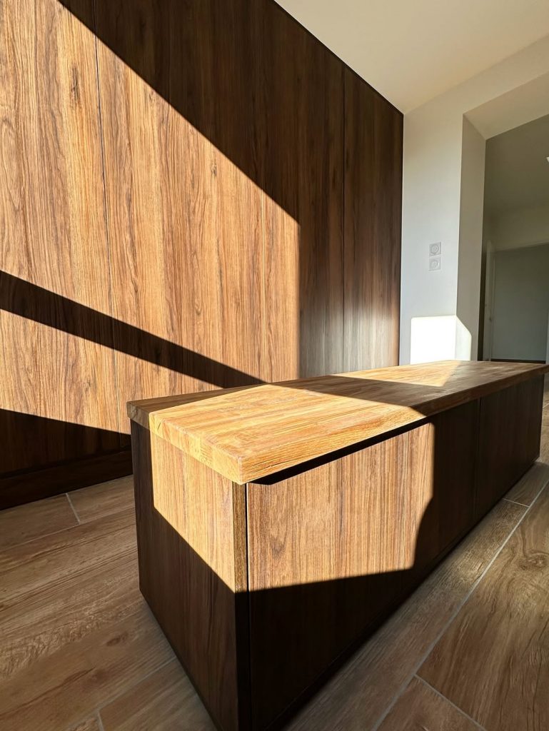 dressing sur mesure en bois
